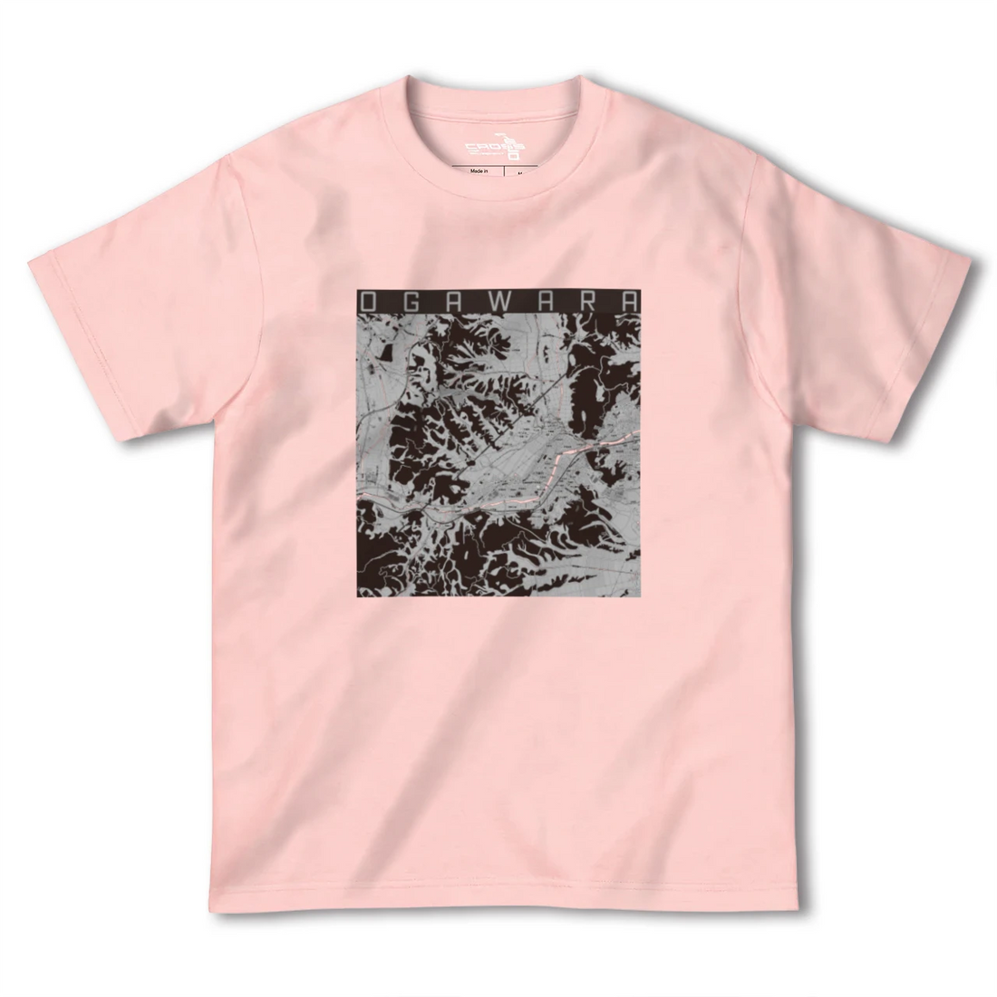 【大河原(宮城県)】地図柄ヘビーウェイトTシャツ