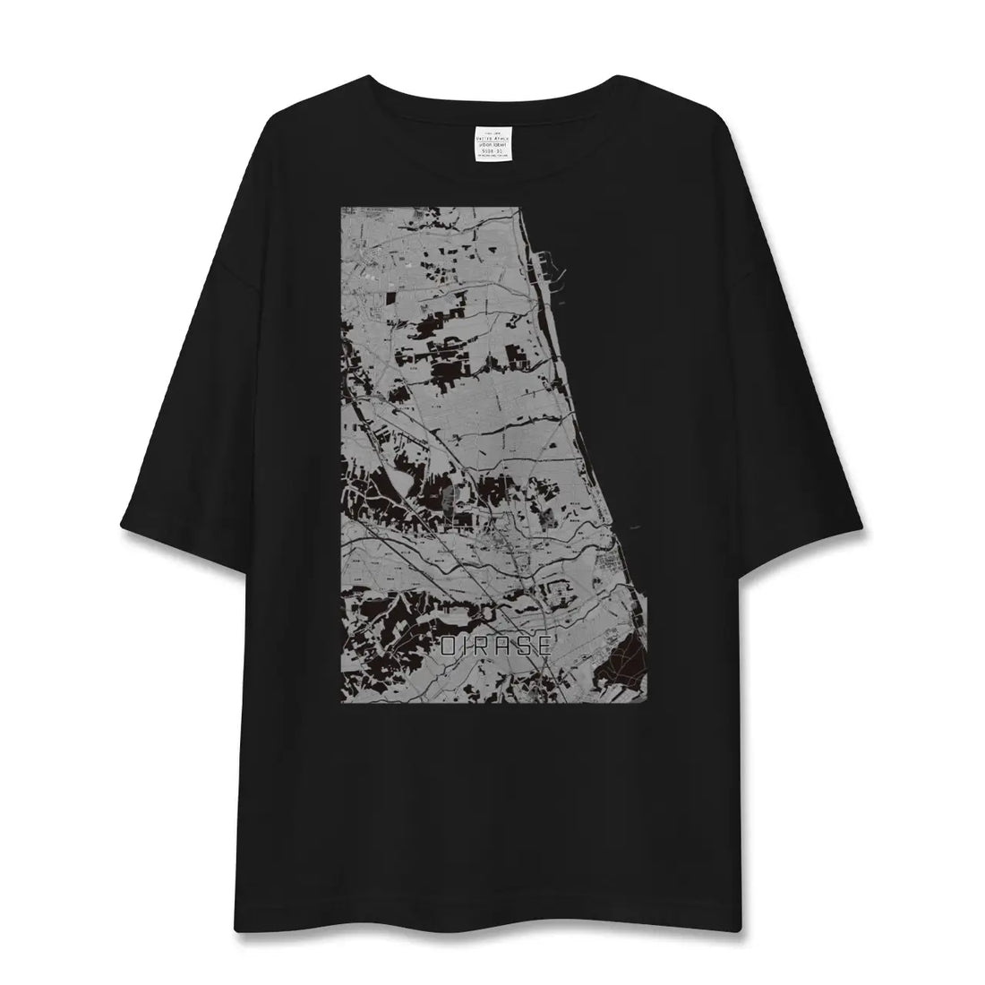 【おいらせ(青森県)】地図柄ビッグシルエットTシャツ