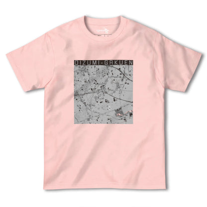 【大泉学園（東京都）】地図柄ヘビーウェイトTシャツ