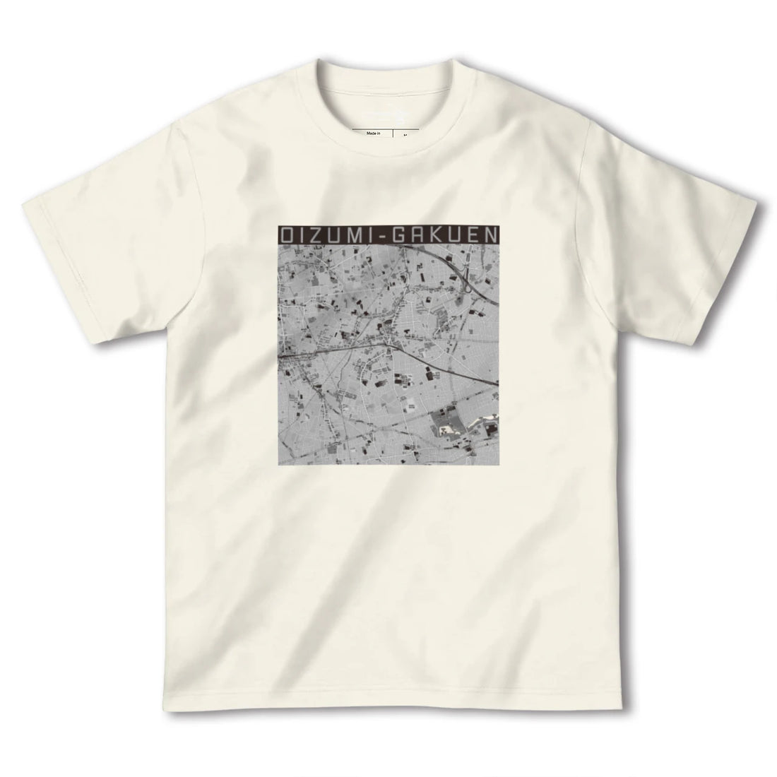 【大泉学園（東京都）】地図柄ヘビーウェイトTシャツ