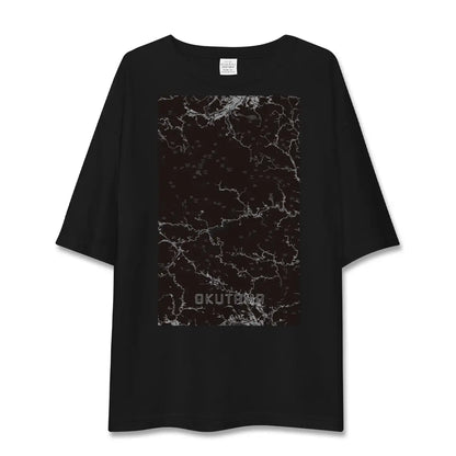【奥多摩（東京都）】地図柄ビッグシルエットTシャツ