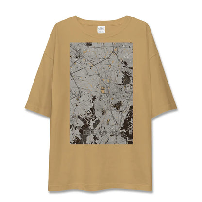 【大阪狭山（大阪府）】地図柄ビッグシルエットTシャツ
