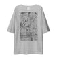 【押上（東京都）】地図柄ビッグシルエットTシャツ