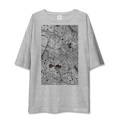【大塚（東京都）】地図柄ビッグシルエットTシャツ