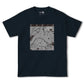【パリ（フランス）】地図柄ヘビーウェイトTシャツ
