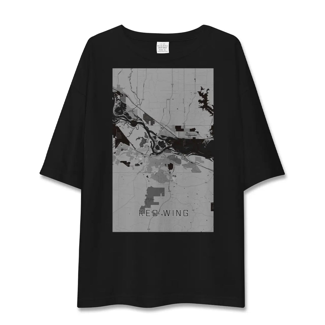 【レッドウイング(アメリカ)】地図柄ビッグシルエットTシャツ