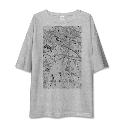【芦花公園（東京都）】地図柄ビッグシルエットTシャツ