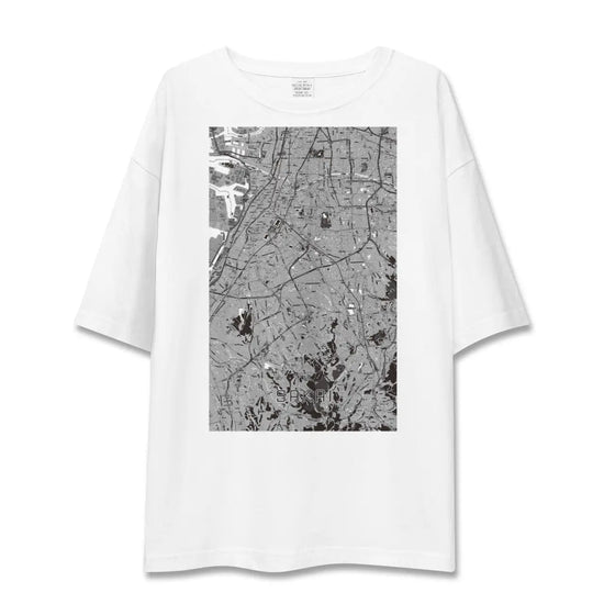 【堺2（大阪府）】地図柄ビッグシルエットTシャツ