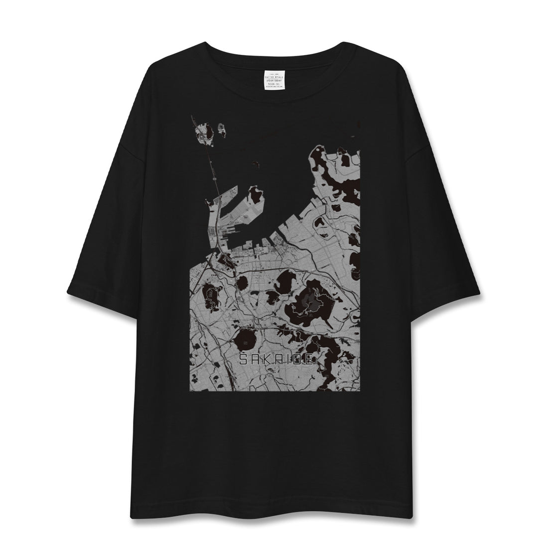 【坂出(香川県)】地図柄ビッグシルエットTシャツ