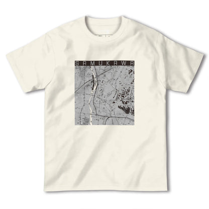 【寒川（神奈川県）】地図柄ヘビーウェイトTシャツ