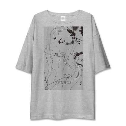 【猿投（愛知県）】地図柄ビッグシルエットTシャツ