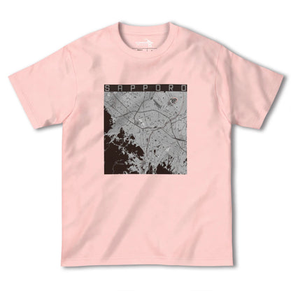 【札幌3（北海道）】地図柄ヘビーウェイトTシャツ