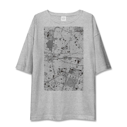 【西武柳沢（東京都）】地図柄ビッグシルエットTシャツ