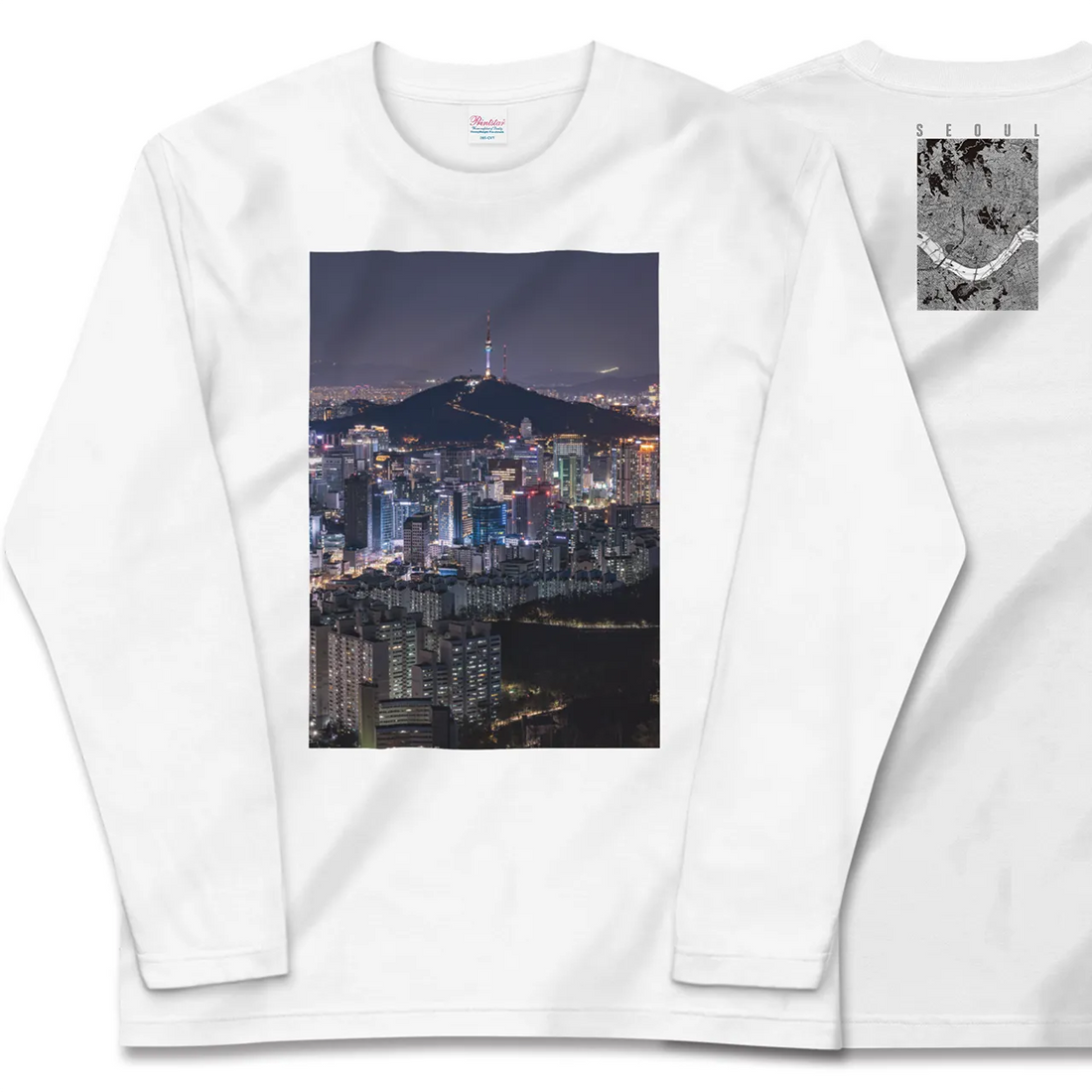 【ソウル(韓国)】Map World ロングスリーブTシャツ