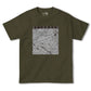 【世田谷2（東京都）】地図柄ヘビーウェイトTシャツ