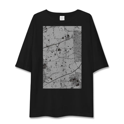 【世田谷（東京都）】地図柄ビッグシルエットTシャツ