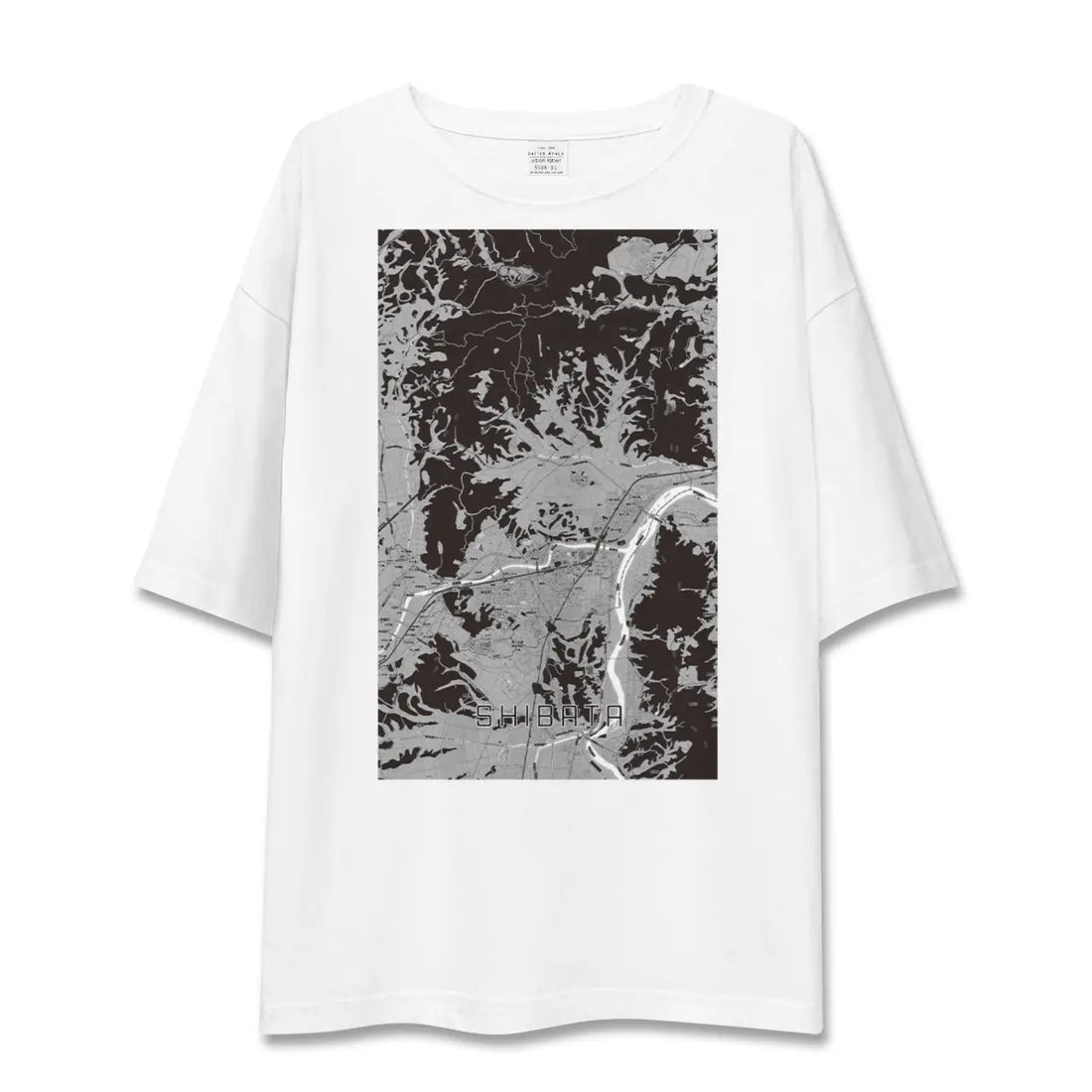 【柴田（宮城県）】地図柄ビッグシルエットTシャツ