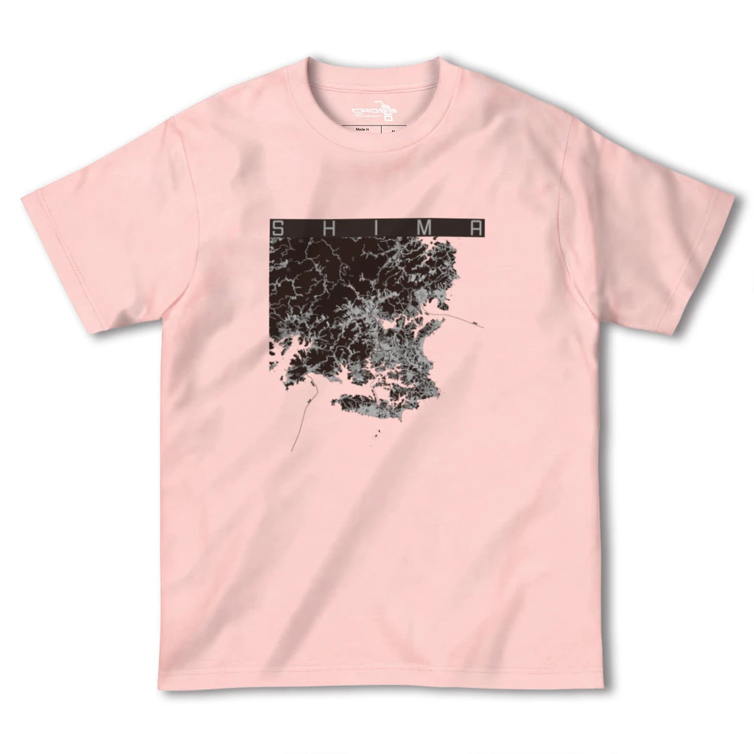 【志摩(三重県)】地図柄ヘビーウェイトTシャツ