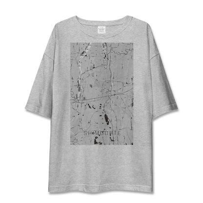 【下館（茨城県）】地図柄ビッグシルエットTシャツ