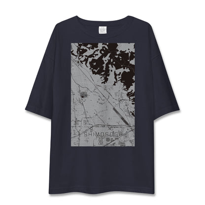 【下曽我（神奈川県）】地図柄ビッグシルエットTシャツ