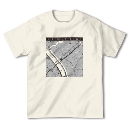 【新小岩（東京都）】地図柄ヘビーウェイトTシャツ