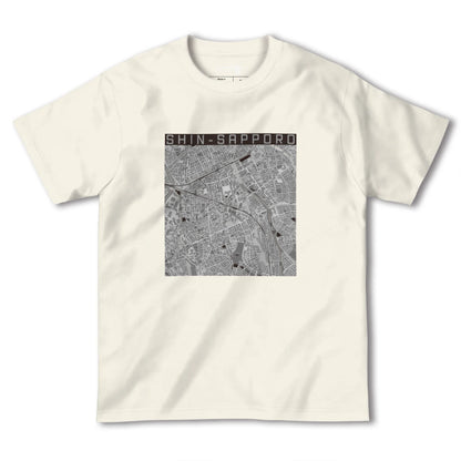 【新札幌（北海道）】地図柄ヘビーウェイトTシャツ