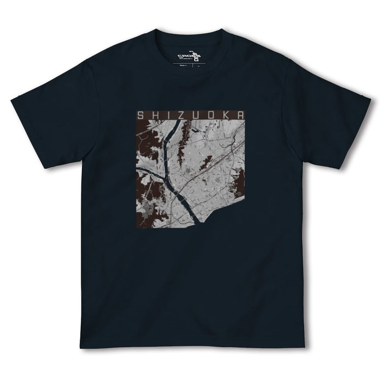 【静岡（静岡県）】地図柄ヘビーウェイトTシャツ