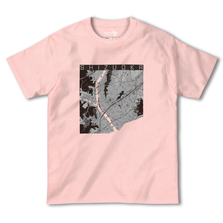 【静岡（静岡県）】地図柄ヘビーウェイトTシャツ