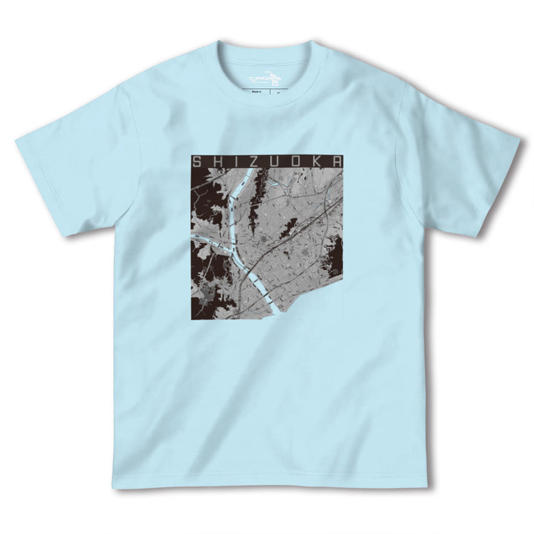 【静岡（静岡県）】地図柄ヘビーウェイトTシャツ