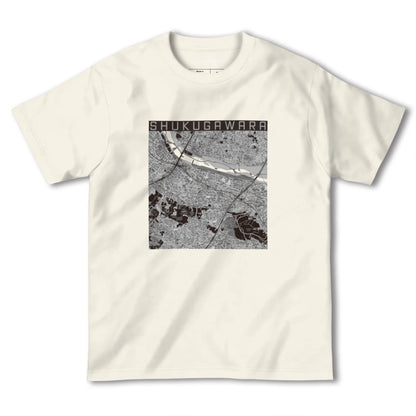 【宿河原（神奈川県）】地図柄ヘビーウェイトTシャツ
