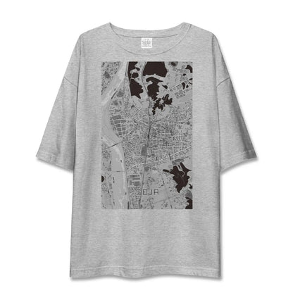 【総社（岡山県）】地図柄ビッグシルエットTシャツ