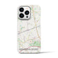 【祖師ヶ谷大蔵】地図柄iPhoneケース（バックカバータイプ・ナチュラル）iPhone 13 Pro 用