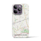 【祖師ヶ谷大蔵】地図柄iPhoneケース（バックカバータイプ・ナチュラル）iPhone 14 Pro 用