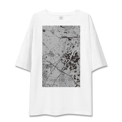 【すずかけ台（東京都）】地図柄ビッグシルエットTシャツ