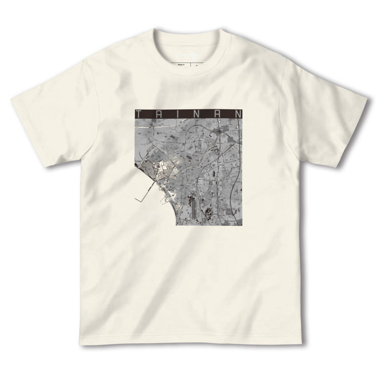 【台南（台湾）】地図柄ヘビーウェイトTシャツ