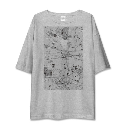 【田無（東京都）】地図柄ビッグシルエットTシャツ