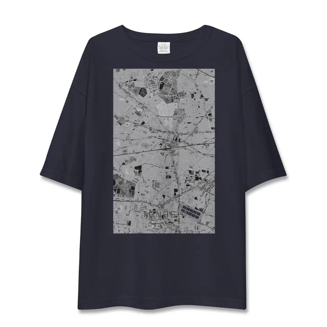 【田無(東京都)】地図柄ビッグシルエットTシャツ