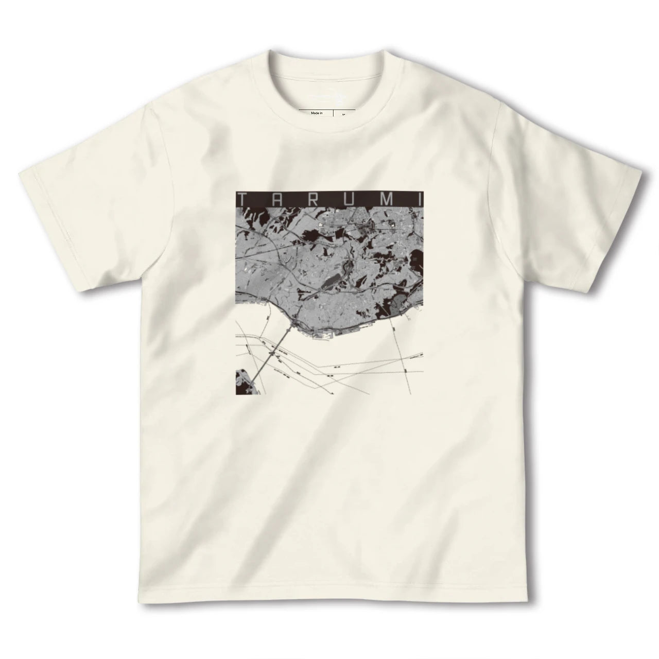 【垂水（兵庫県）】地図柄ヘビーウェイトTシャツ