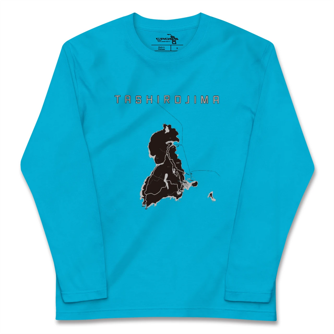 【田代島(宮城県)】地図柄ロングスリーブTシャツ