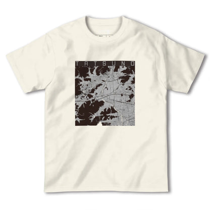 【たつの（兵庫県）】地図柄ヘビーウェイトTシャツ