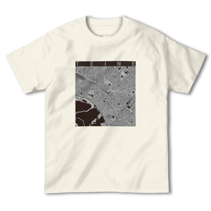 【手稲（北海道）】地図柄ヘビーウェイトTシャツ