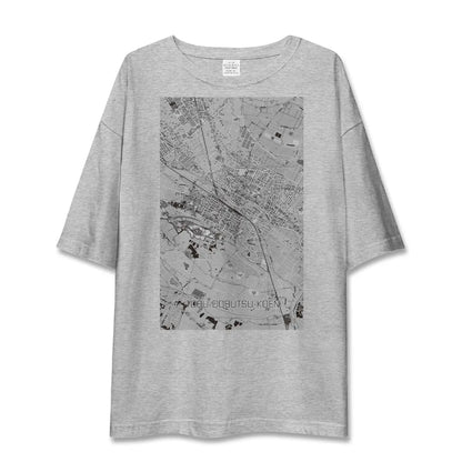 【東武動物公園（埼玉県）】地図柄ビッグシルエットTシャツ
