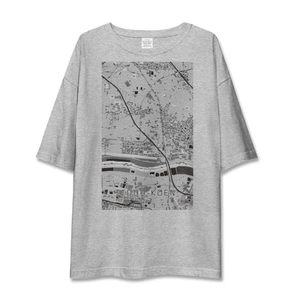 【戸田公園（埼玉県）】地図柄ビッグシルエットTシャツ