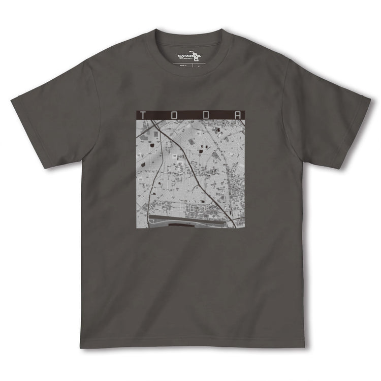 【戸田（埼玉県）】地図柄ヘビーウェイトTシャツ