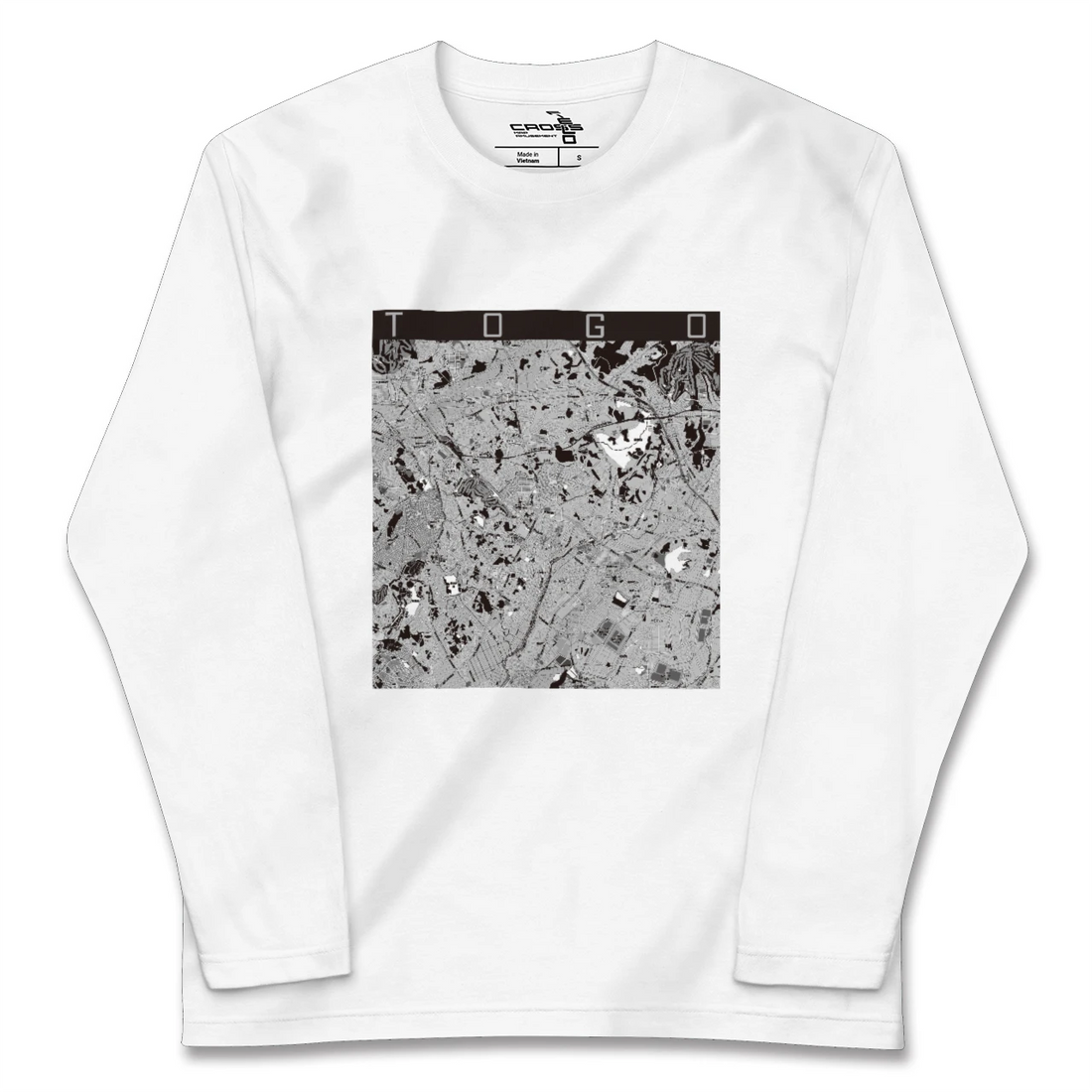 【東郷(愛知県)】地図柄ロングスリーブTシャツ