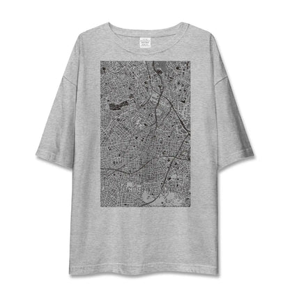 【戸越銀座（東京都）】地図柄ビッグシルエットTシャツ