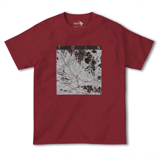 【東員（三重県）】地図柄ヘビーウェイトTシャツ
