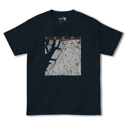 【東海（愛知県）】地図柄ヘビーウェイトTシャツ