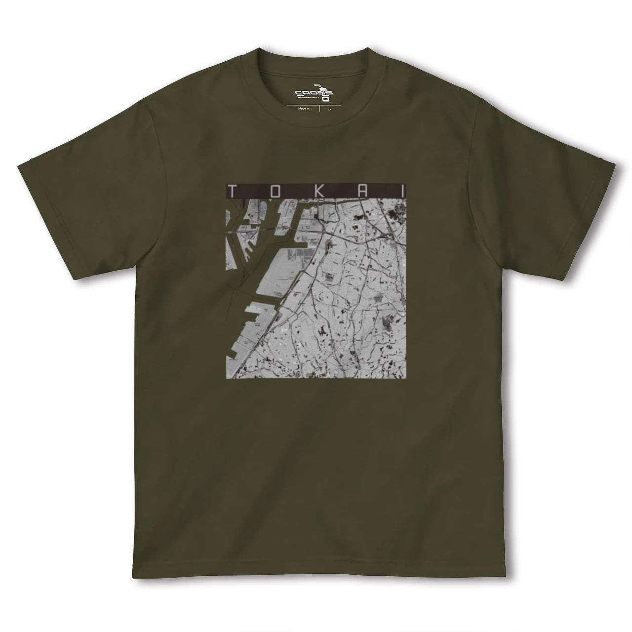 【東海（愛知県）】地図柄ヘビーウェイトTシャツ
