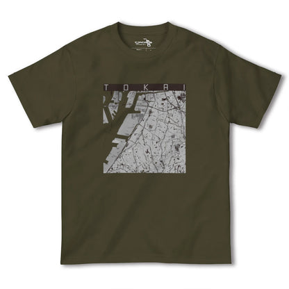 【東海（愛知県）】地図柄ヘビーウェイトTシャツ